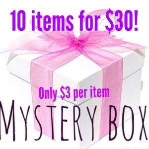 10 items for $25 mystery box!